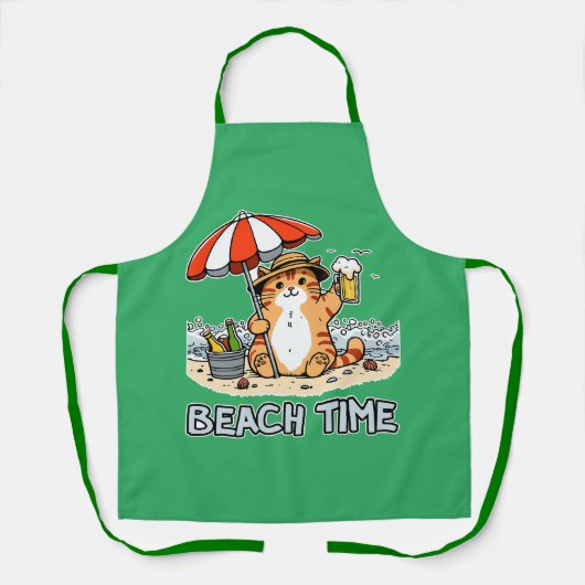 Strandtijd 2 schort (Voorkant)