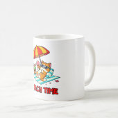 Strandtijd 3 koffiemok (Voorkant rechts)