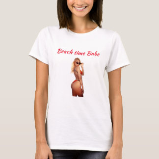 Strandtijd Babe T-shirt