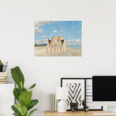 Strandtijd Poster (Thuiskantoor)