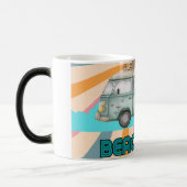 Strandtijd Retro van Vibes Magische Mok (Links)