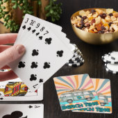 Strandtijd Retro van Vibes Pokerkaarten (Insitu)