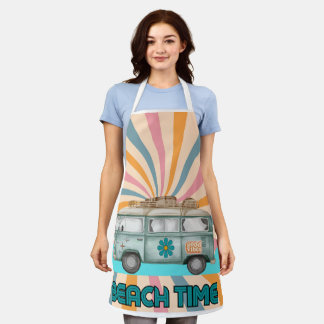 Strandtijd Retro van Vibes Schort