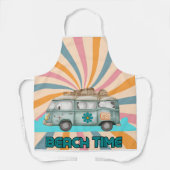 Strandtijd Retro van Vibes Schort (Voorkant)