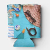 Strandtijd Schuim Blikjeskoeler (Achterkant)