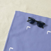 Strandtowel met een naam strandlaken (In situ)