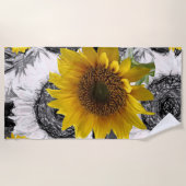 Strandtowels Zonnebloemen Strandlaken (Voorkant)
