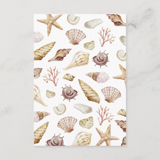 Strandtrouw Informatiekaartje (Achterkant)