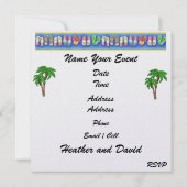 Strandtrouw Kaart (Achterkant)