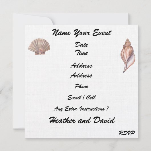 Strandtrouw - SRF Kaart (Achterkant)