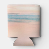 Strandtrouw Strand/Oceaan Bruiloft Blikjeskoeler (Achterkant)
