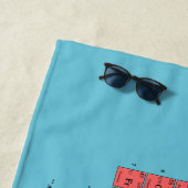 Strandtuch Periodensystem der Elemente Strandlaken (In situ)