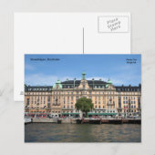Strandvägen, Stockholm Briefkaart (Voorkant / Achterkant)