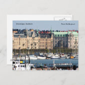 Strandvägen, Stockholm, Foto Ol... Briefkaart (Voorkant / Achterkant)