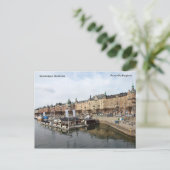 Strandvägen, Stockholm, Foto Ol... Briefkaart (Staand voorkant)