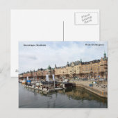 Strandvägen, Stockholm, Foto Ol... Briefkaart (Voorkant / Achterkant)