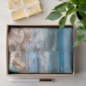 Strandvakantie Chihuahua puppy Decoupage Tissuepapier (Geschenk)