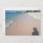 strandvakantie feestdagenkaart (Voorkant)