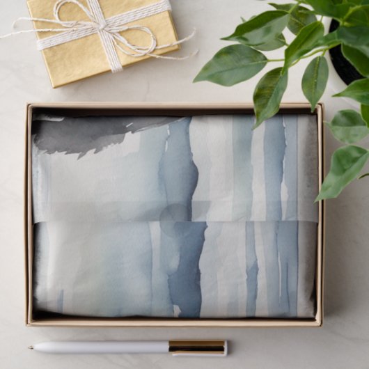 Strandvakantie : Grens Collie Decoupage Tissuepapier (Geschenk)