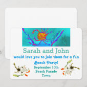 Strandvakanties, Koele Krab Kunst Aan Zee Kaart (Voorkant / Achterkant)