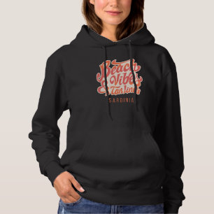 Strandvibes en bruiningslijnen St Lucia Hoodie