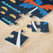 Strandvibes: Hawaïaanse elegantie. Legpuzzel (Zijkant)