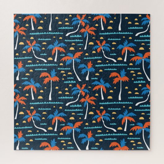Strandvibes: Hawaïaanse elegantie. Legpuzzel (Verticaal)