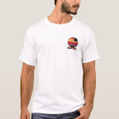 Strandvibes - Retro Sunset T-shirt (Voorkant)