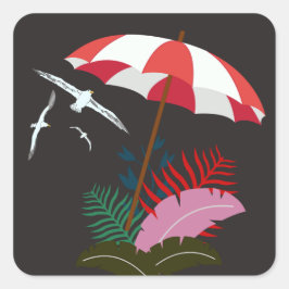 Strandvibes stickers