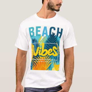 Strandvibes - Tropische straatstijl T-shirt