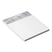 Strandvogels in het Surf Notities Notitieblok (Schuin)