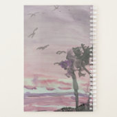 Strandvogels Palm Trees Planner (Achterkant)
