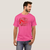 Strandvolleybal Volleybal Hart T-shirt (Voorkant volledig)