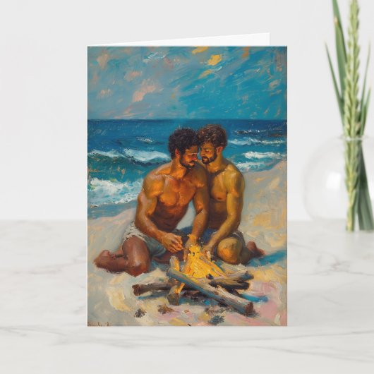 Strandvuur Intimiteit Kaart (Voorkant)