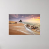 strandwal | Natuur Fotografie | Landschap Canvas Afdruk (Voorkant)