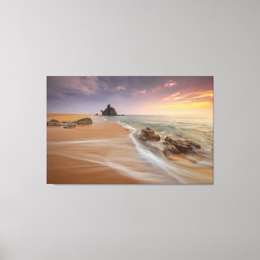 strandwal | Natuur Fotografie | Landschap Canvas Afdruk (Voorkant)