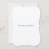 Strandwandel Datum Bewaren Save The Date (Achterkant)