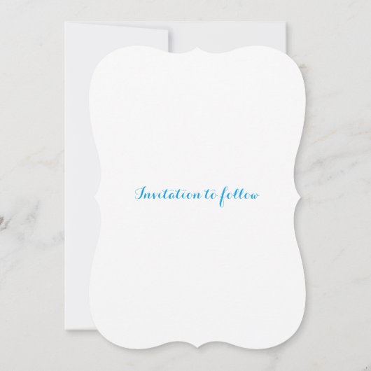 Strandwandel Datum Bewaren Save The Date (Achterkant)