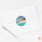 strandy ronde sticker (Envelop)