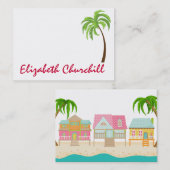 Strandzaken / Behuizing Kaart / Label - SRF (Voorkant / Achterkant)