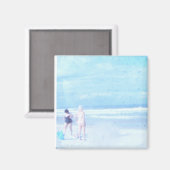 strandzaligheid magneet (Voorkant / Achterkant)