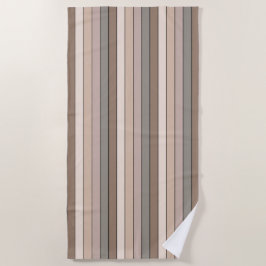 Strandzand aarde toon kleuren op Waterverf papier Strandlaken