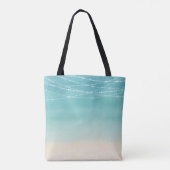 Strandzand is de nieuwe sneeuw #Florida Winter Tote Bag (Achterkant)