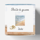 Strandzeegezicht Bedankdoosjes (Bovenkant)