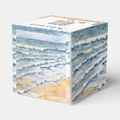 Strandzeegezicht Bedankdoosjes (Achterkant)