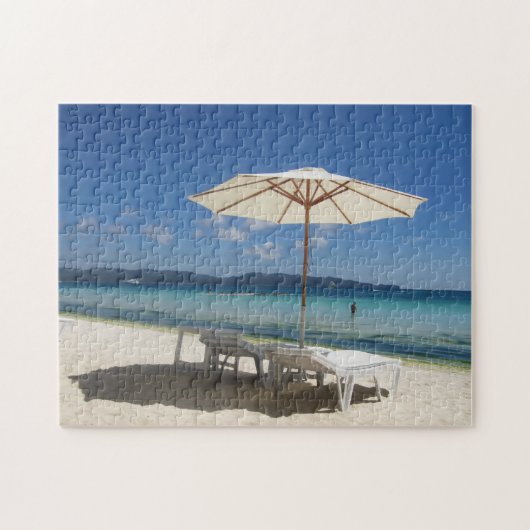strandzitplaatsen voor boracay legpuzzel (Horizontaal)