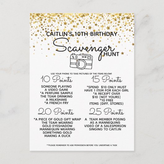 Strandzoektocht Aankondigingskaart (Voorkant)