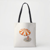 Strandzonnescherm Tote Bag (Voorkant)