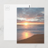 strandzonsopgang naga briefkaart (Voorkant / Achterkant)