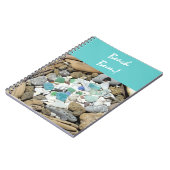 Strandzwerver notitieboek Schelpen Fossielen Drijf (Linkerzijde)